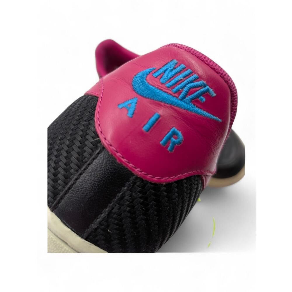 NIKE Air Force 1 Low London Shoes Sneakers Men's Black Fireberry 2012 - Size 12